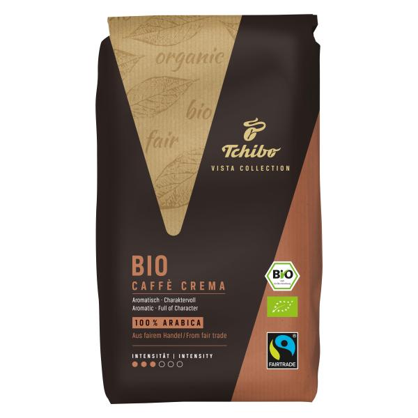 Kohvioad TCHIBO VISTA CaffeCrema BIO 1000g Kohvioad TCHIBO VISTA CaffeCrema BIO 1000g