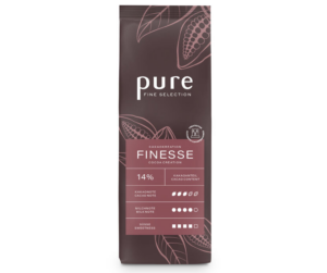 Kakao PURE Finesse 1000g Kakao PURE Finesse kreemja ja mõnus kakao valmistamiseks kodus ja kohvikus.