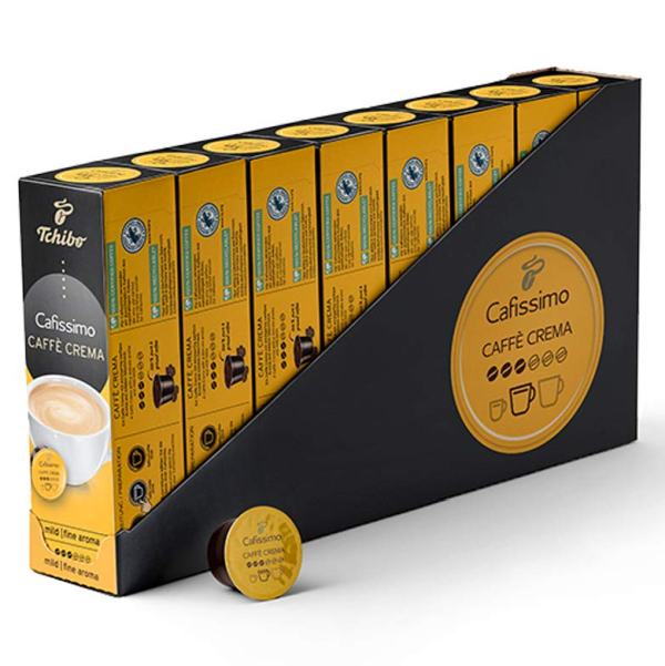 Kohvikapslid TCHIBO Caffe Crema Fine Aroma 80tk Kohvikapslid TCHIBO Caffe Crema Fine Aroma pehme kohvi austajale