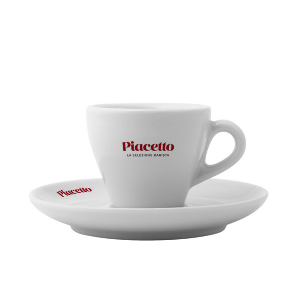 PIACETTO kohvitass alustaldrikuga 170ml PIACETTO kohvitass alustaldrikuga 170ml