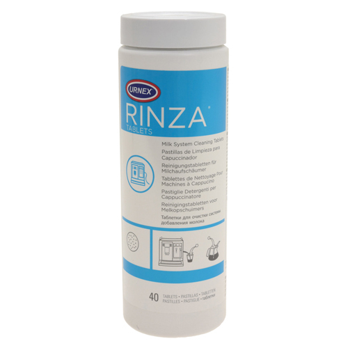 Piimavahustaja puhastustabletid Milk System Cleaning Tablets Piimavahusti puhastustabletid RINZA M90 40x10g