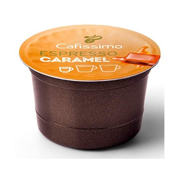 Kohvikapslid Cafissimo Espresso Caramel 1tk - Päikesekohv OÜ Kohvikapslid Tchibo Espresso Caramel 80tk