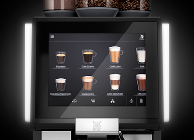 Kohvimasin WMF 5000 S+ Dynamic Milk 5 WMF1500S+ Coffee_Machines_displey