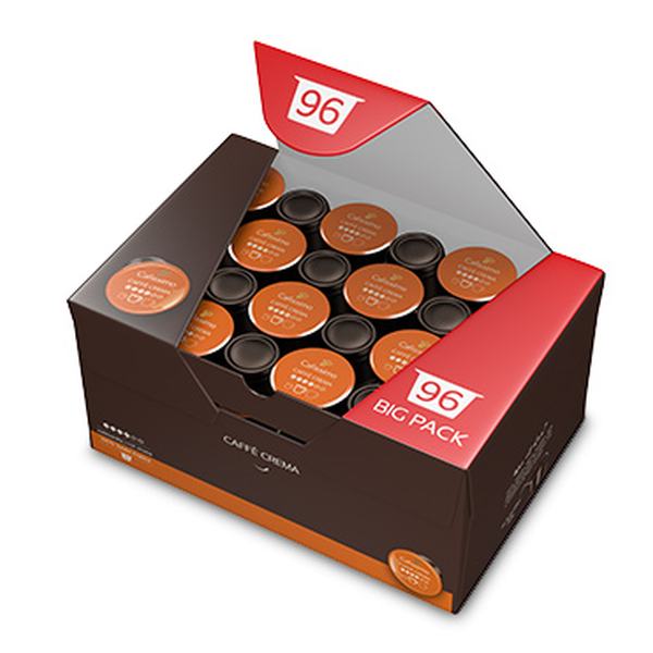 Kohvikapslid Cafissimo Rich Aroma 96tk 2 Kohvikapslid Cafissimo Caffe Crema RICH AROMA 96tk