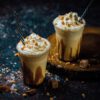 Kohvi frappe vahukoorega Kohvi frappe vahukoorega