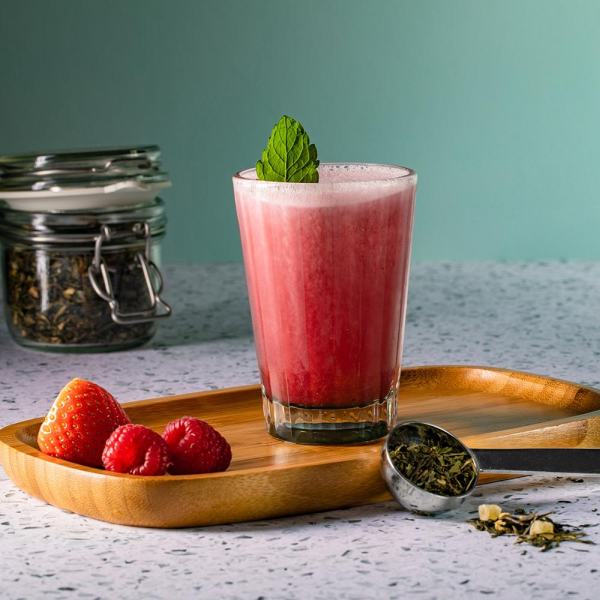 Maasika - vaarika frappe Maasika - vaarika frappe