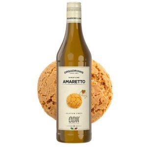 Amaretto siirup kuumadele ja külmadele jookidele