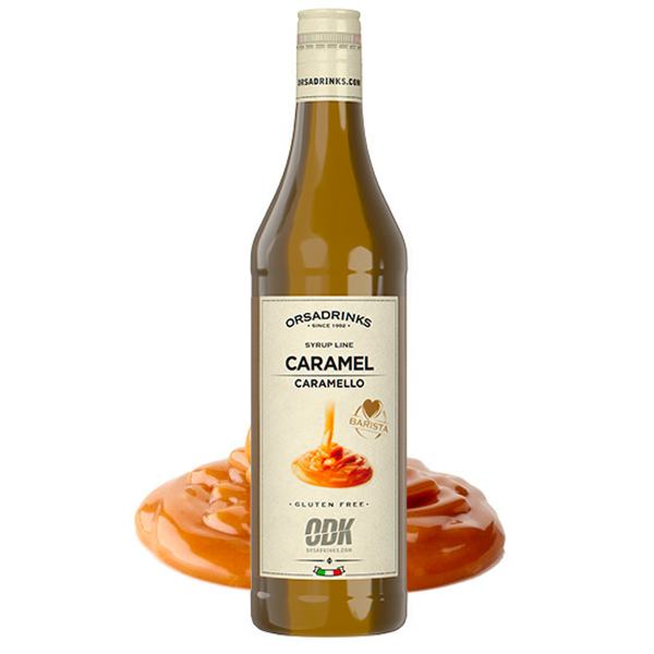 Karamellisiirup ODK 750ml Karamellisiirup kohvijookide ja magustoitude maitsestamiseks