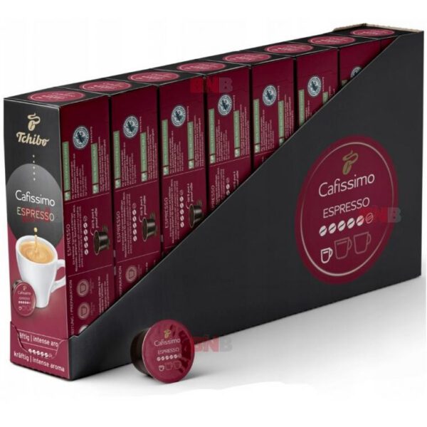 Kohvikapslid Tchibo Espreso Intense Aroma 80tk Kohvikapslid Tchibo Espreso Intense Aroma kange espresso austajale