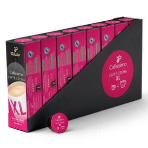 Kohvikapslid TCHIBO Caffe Crema xl 80tk Kohvikapslid TCHIBO Caffe Crema XL suure kohvi valmistamiseks