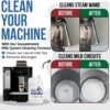 Piimavahustaja pesuaine Caffenu Universal Milk System Cleaner 1.0L